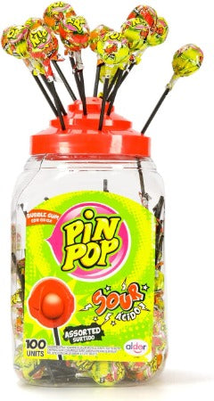 Pin Pop Sour Assorted 17 gr.