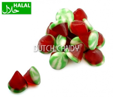 Jelly Strawberry Cones, 200gr