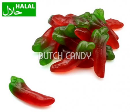 Mini jelly Chilli Peppers, 200 gr