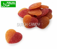 Load image into Gallery viewer, Peach Hearts Gummy,  200gr
