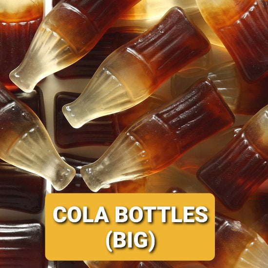 Giga Cola Bottles (Big), 200gr