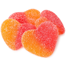 Load image into Gallery viewer, Peach Hearts Gummy,  200gr
