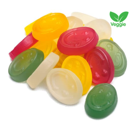 Mini Gom Giecheltjes - Mini Gummy Giggles, 200gr.